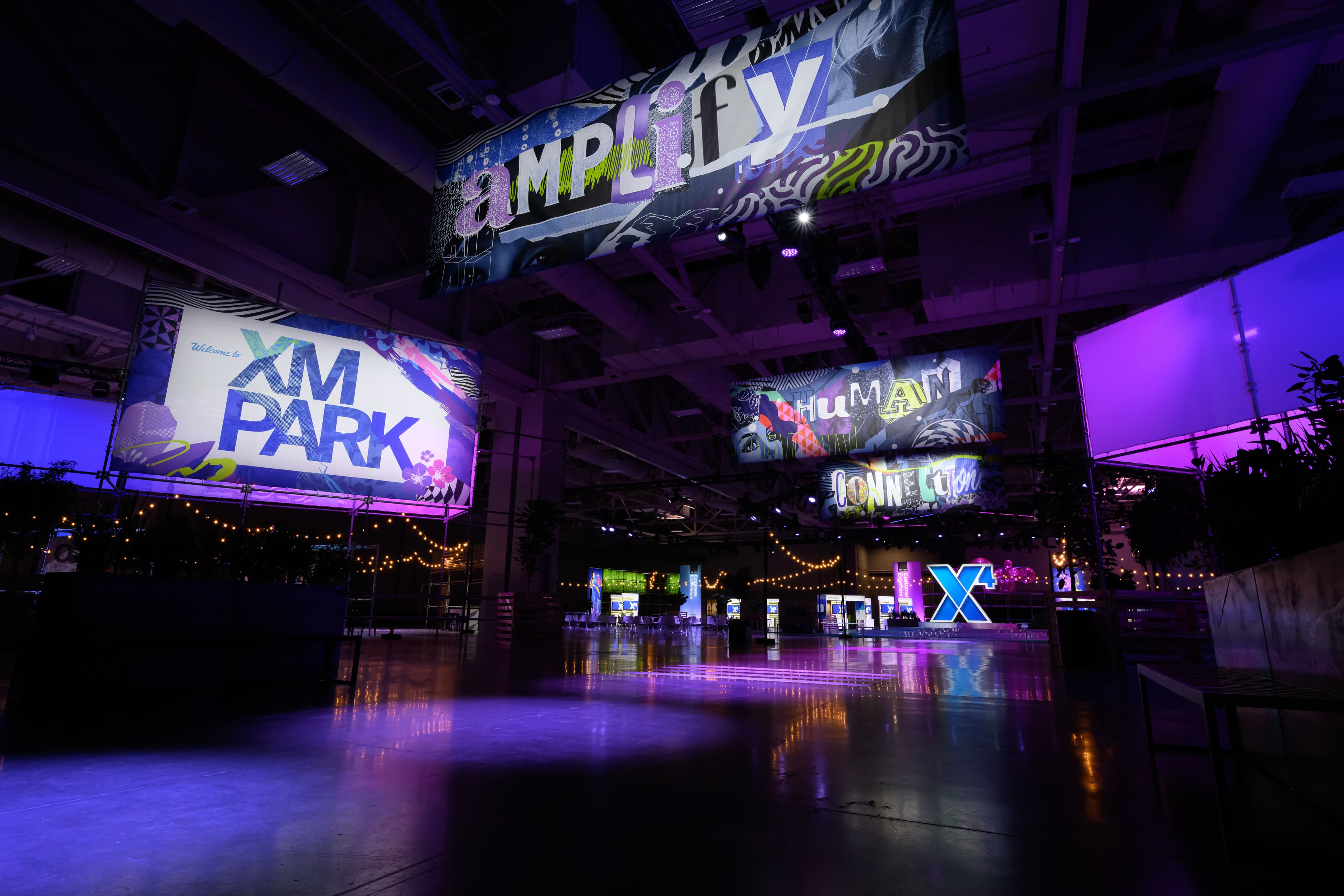 LMG Illuminates Qualtrics Event with Innovative Lighting Solutions